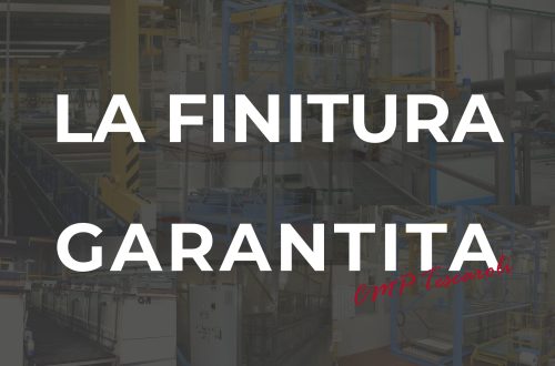 La finitura garantita di CMP Tescaroli